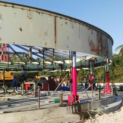 Automatische Tankhebe-Maschine mit 50 t Kapazität mit fortgeschrittenem hydraulischem Jackingsystem