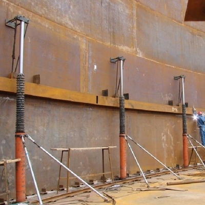 Lieferung eines fortschrittlichen dreistufigen hydraulischen Tanksystems mit mehr als 5 m Schlag