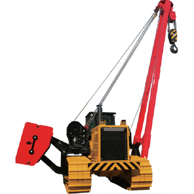 Rohrleitungsbau mit hydraulischem Heberarm